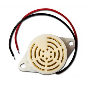 PIEZZO BUZZER 3V-24V D30mm W/LEADS SELF DRIVEN SFM27-1