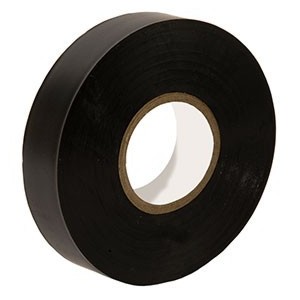 PVC INSULATION TAPE 18mm 20m 0.2mm BLACK A21BK208