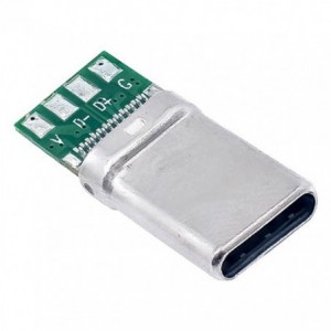 USB TYPE-C Plug Breakout / Testing Board 16PIN 180640