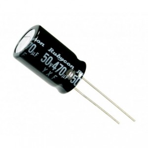 ELECTROLYTIC CAPACITOR RADIAL 470uF 16V LIHT 10x12.5 P5 16YXF470MFFC 10x12.5