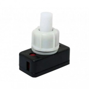 Bed Side Type Push Switch IN-LINE 1A 250VAC PBS-17A-2