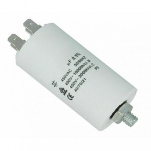 MOTOR RUNNING CAPACITOR 60uF 450V STU/4TE CBB60-E-60UF-450VAC