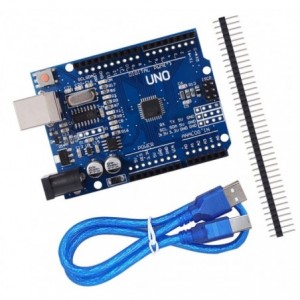ARDUINO UNO R3 DEVELOP. WITH SMD CHIP - USB LEAD &amp; HEADER MB0071