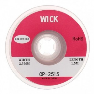 SOLDER WICK / CLEANING TAPE 2.5mm CP-2515