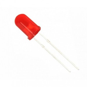 LED 5MM ROUND DI-RD 620nm 700mcd 120-D CZ200630 / 504UR
