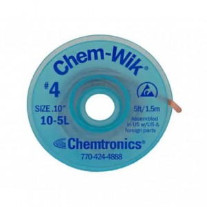 DESOLDERING WICK / TAPE 2.5mm BLUE 1.5M 10-5L
