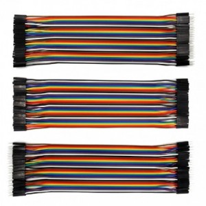 JUMPER WIRES ASSORTMENT 200mm (F-F F-M M-M) KS0325