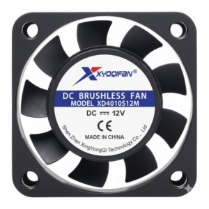 12VDC AXIAL COOLING FAN 40sqx10mm SLEEVE XD4010S12M