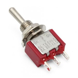 MINI Toggle Switch Spdt ON-OFF-ON Solder Type MTS-103-A1-R