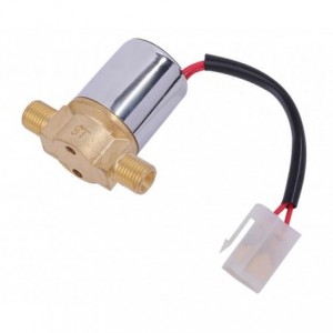 Fuel / Gas Solenoid Valve 12VDC 1/4 MALE-1/4 Male JH22-06-1.2L-12V