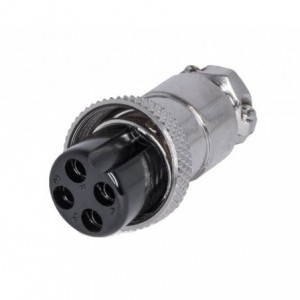 M16 4W MIC-SOCKET 5A 125V Aviation Connector M5900C