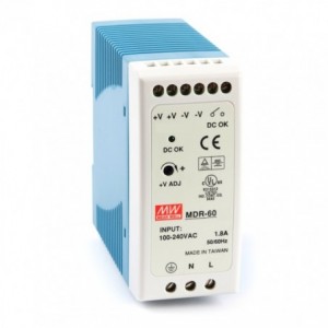 Power Supply D/R IN230VAC OUT24V 2A5 60W MDR-60-24