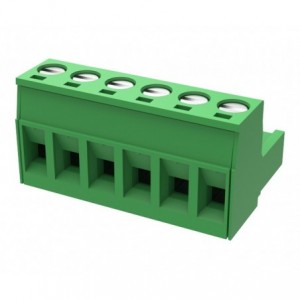 Socket Straight IN-LINE 6-WAY P5.08 2EDGK-5.08-06P-14-00A(H)