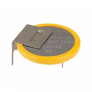 LITHIUM COIN BATTERY PCB-TAGS 3V 210mA PCB15mm CR2032-VAY3