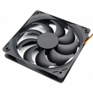12VDC AXIAL FAN 120sqx25mm SLV 55CFM 3-WIRE XD12025S12MF