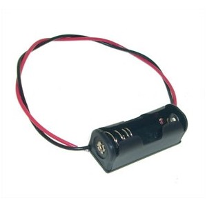 BATTERY HOLDER 1xN LEAD BLACK A23 SIZE 230216