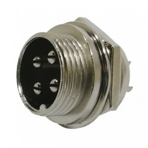 M16 4W P/M-MIC-PLUG 5A 125V Aviation Connector M5902C