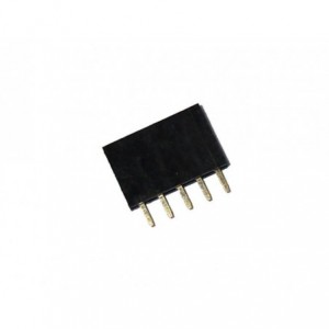 5-Way SIL Housed Socket 2.54mm Straight FHC85-105SO1