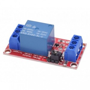 5V 10A 1CH RELAY BOARD WITH OPTOCOUPLER &amp; TERMINALS 240295