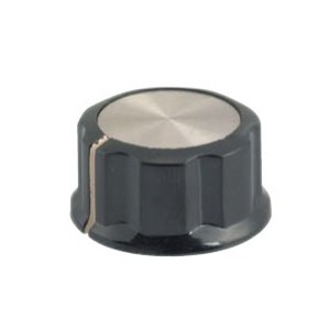KNOB PLA SIL SCR LIN 33x17x6.4 MF-A04