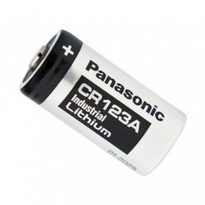 BATTERY LiTHIUM 3V 1300Ah 16x34 CR123A