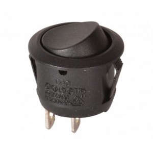 ROUND ROCKER SWITCH SPST 10A 23mm B10160