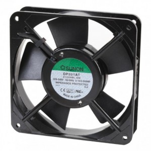 220V AXIAL COOLING FAN 120sqx25mm BAL 73CFM LEAD DP201AT-2122HBL.GN