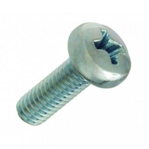 ZnPt STEEL CROSS PAN HEAD SCREW M3x6mm PPMSZ3X6