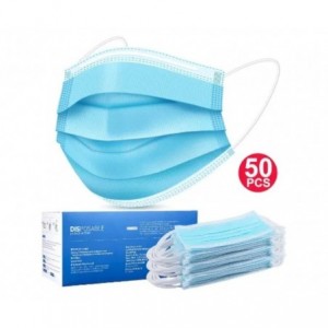 Earloop Disposable Face Masks Blue Non Medical
