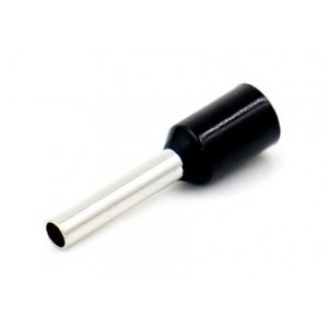 BOOT LACE TERMINAL BLACK 1.5mm2 L10 EVN1510-BK