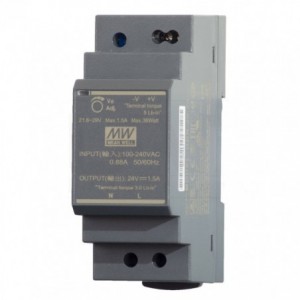 Power Supply D/R Slim IN220V OUT12V 2A HDR-30-12