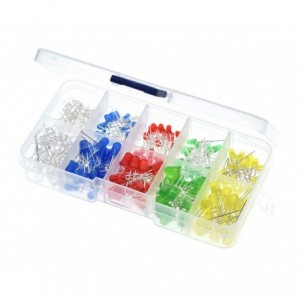 3mm &amp; 5mm LED ASSORTMENT - 300-PCS 170372
