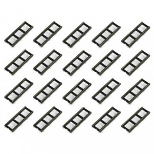 Ic Socket 0.6 40W Tulip Rnd Wide - 12PCS/TUBE ISM40T1-06-RH