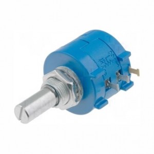 POTENTIOMETER 10-T LIN 22mm 5K0 2W SHAFT6.3mm 3590S-2-502L