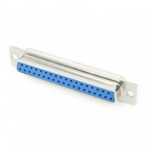 Socket D-SUB 37W Panel Mnt Solder Metal DB-37S 240550