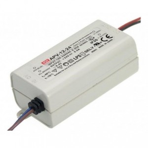 Power Supply Encl. LED Driver I220V O12V 1A 12W APV-12-12