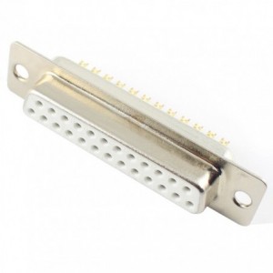 D-SUB Socket Connector Solder Pins 25W 25FDSOLZ