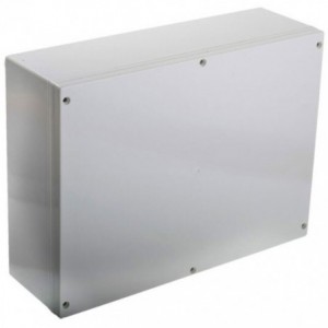 IP65 ABS ENCLOSURE 318x238x101 WHITE 11-27-WHITE (L/GREY)