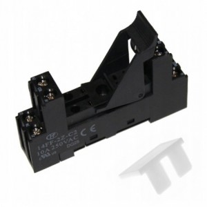 SQUARE RELAY SOCKET DIN 8PIN 26.3mm 14FF-2Z-C2-26.3mm