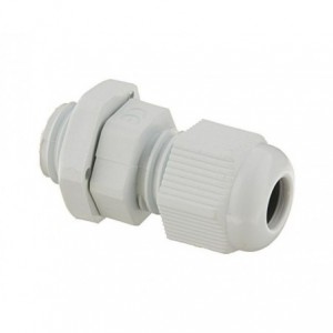 WHITE COMPRESSION GLAND PH12.5mm CAB3-6.5mm - DEBULK PG7-WT