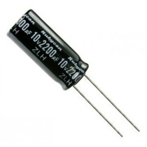 ELECTROLYTIC RADIAL CAPACITOR 330uF 25V LI/HT 25ZLH330MHFC(8X11.5)