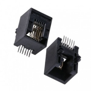 Modular Socket RJ12 Smd R/A 6P/6C 6-CONTACT 95501-6669