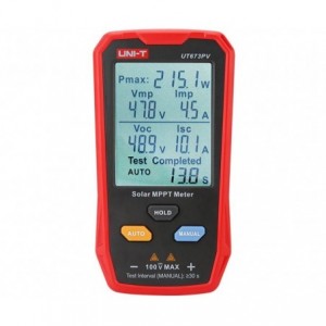Solar Panel Meter Mppt Tester UT673PV