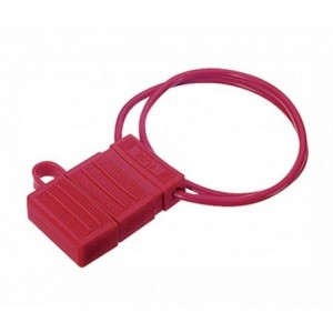 Atq Blade Fuse Holder I/L Red Rubber CQ-211B