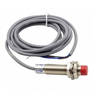 PROXIMITY SENSOR MINI ROUND TYPE N.O NPN 4mm DISTANCE 3WIRE LEAD PM12-04N