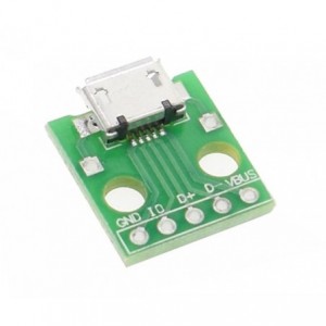 Micro USB TYPE-B To Pcb Breakout Board 5P MICRO-5P-DIP
