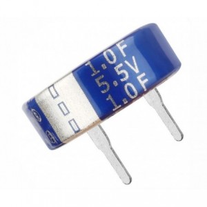 Super Capacitor Radial D/L C-TYPE 1.0F 5.5VDC P5 SE-5R5-D105VYC3H