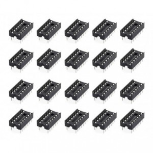 Ic Socket W0.3" 14W Std Stamped Pin - 34/TUBE ISS14T1-03-RH