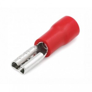 TERMINAL PRE-INSULATED RED 4.8mm FEMALE - DEBULK FDD 1.25-187(5)