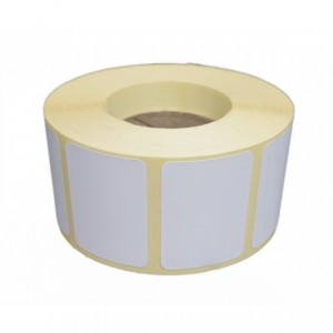 DIRECT THERMAL ADHESIVE WHITE LABEL 100x50mm - 1K/REEL LBWB10050